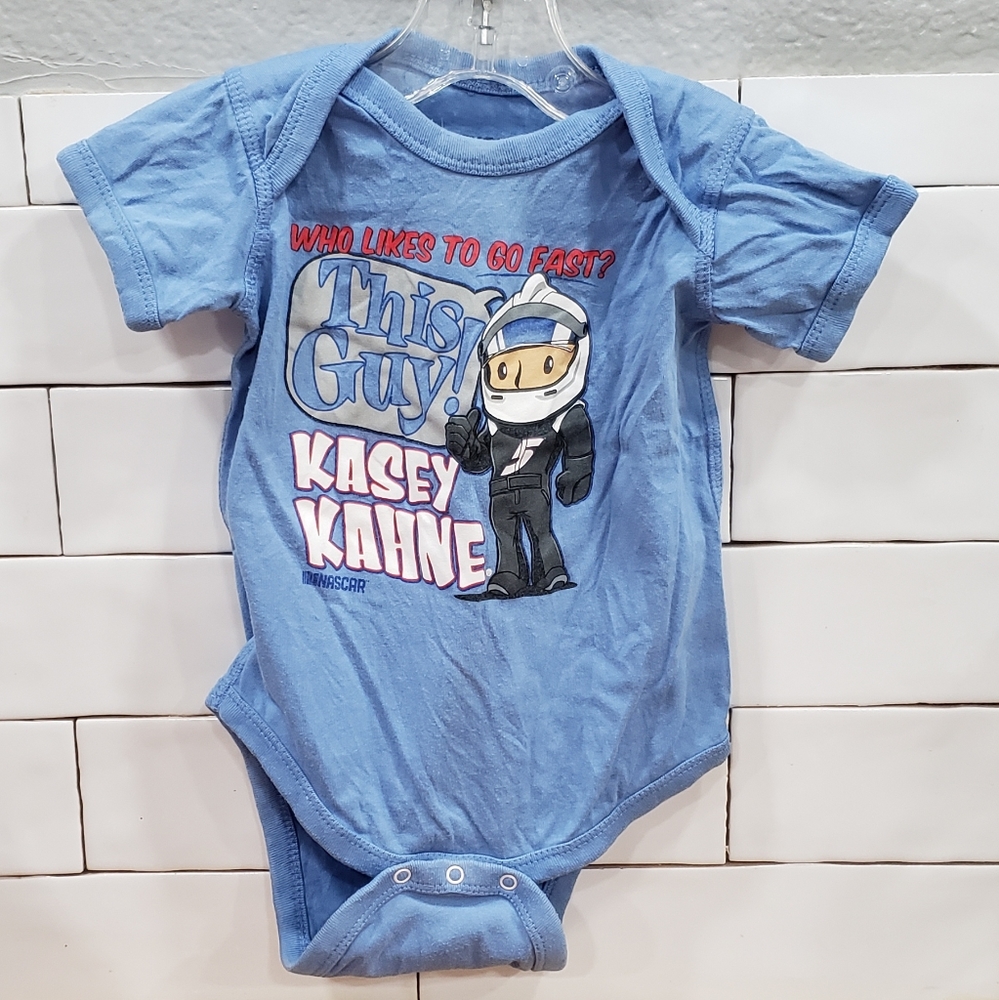 Kasey Kahne Nascar Racing Racecar Hendricks Chevrolet 12 months Baby Onesie